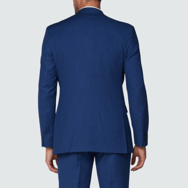 The Gentlemen Slim Fit Blue 2 Piece Suit For Men - Image 3