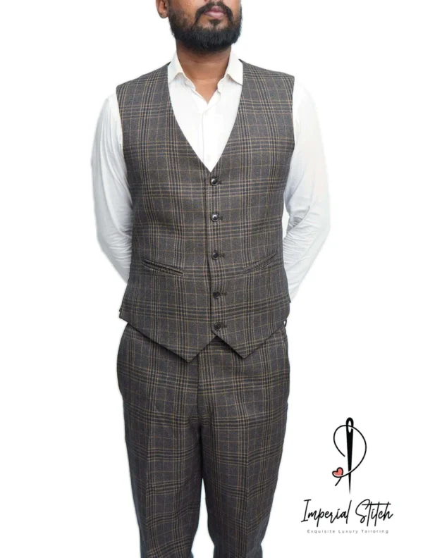 Men's Traditional 3 Piece Business Sport Coat - Image 3
