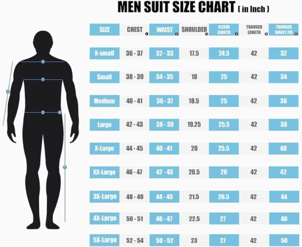 Gloucester Black 3 Piece Suit - Image 7