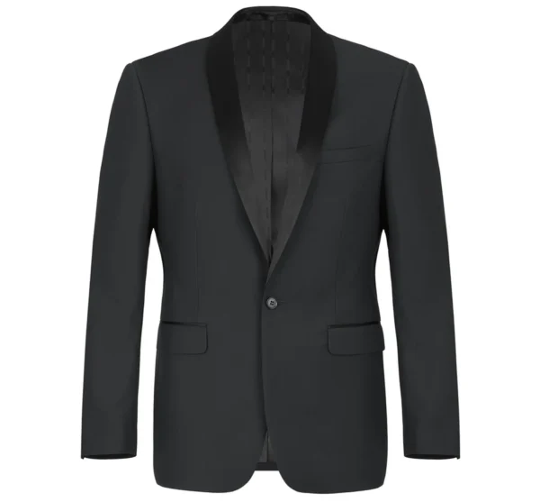 201-1 Men's Slim Fit 2-Piece Shawl Lapel Tuxedo Suit - Image 7