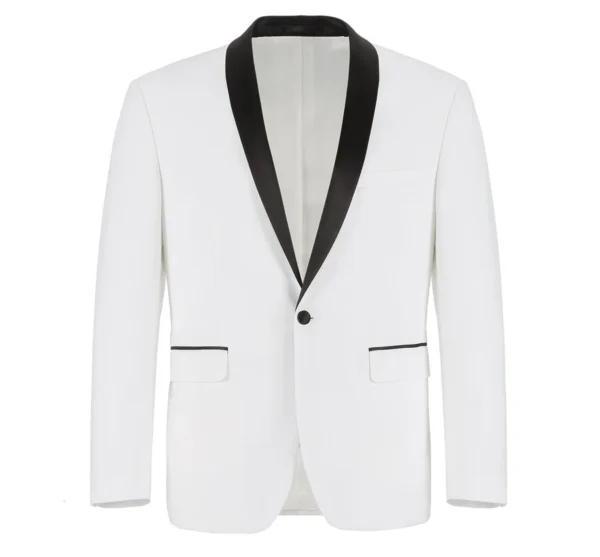 Men's Slim Fit 2-Piece Shawl Lapel Tuxedo Suit - Image 6