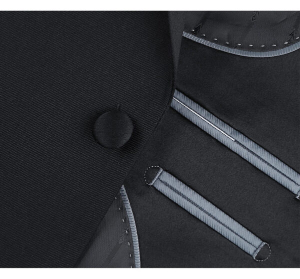 Men's Satin Notched Lapel 2-Piece Tuxedo Suit - Image 3