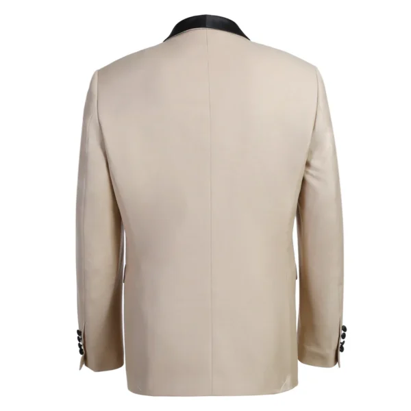 201-3 Men's Slim Fit 2-Piece Shawl Lapel Tuxedo Suit - Image 6