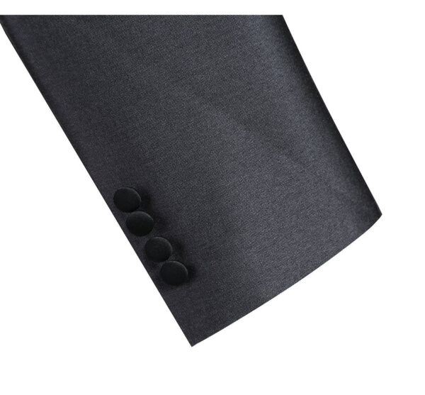 201-17 Men's Slim Fit 2-Piece Shawl Lapel Tuxedo Suit - Image 3