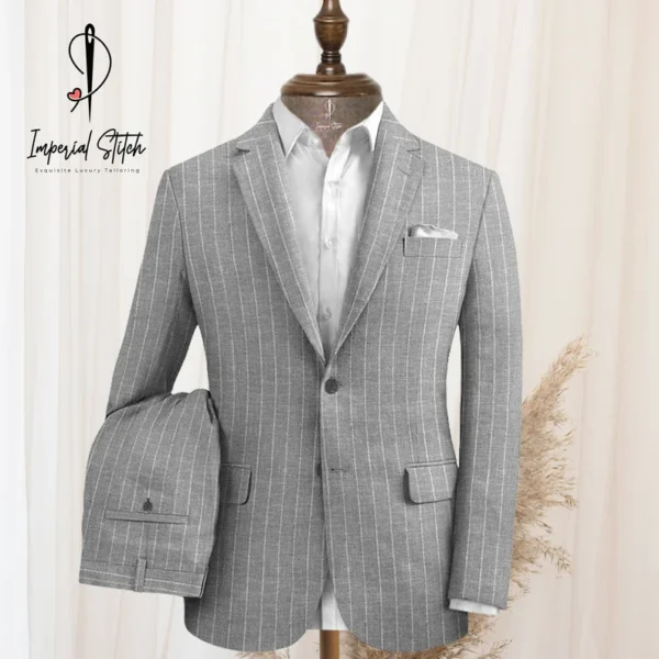 Solbiati Linen Wool Silk Tromo Suit For Men