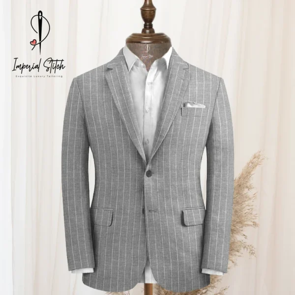 Solbiati Linen Wool Silk Tromo Suit For Men - Image 2