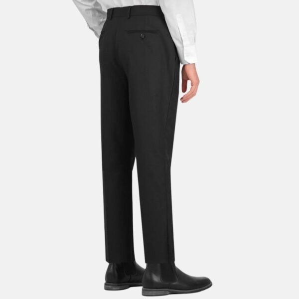 Mens 2 Piece Formal All Black Suit - Image 4